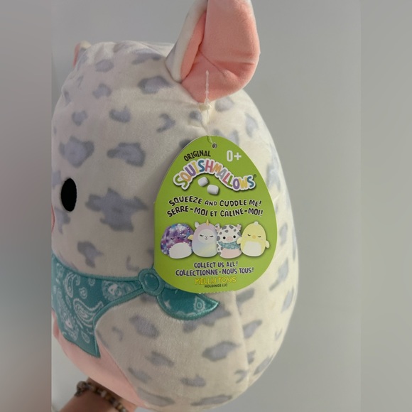 NWT Squishmallow Rose the Pig 12” Plush - Picture 2 of 3